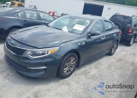 2016 Kia Optima Lx Turbo from USA, damaged, VIN 5XXGT4L15GG052489